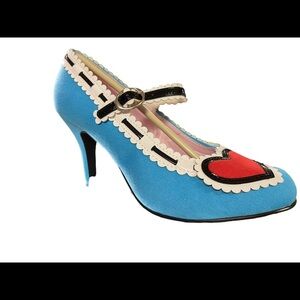 Blue Ellie Pump